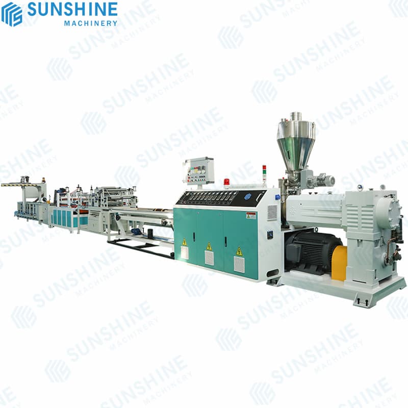 plastic panel production line