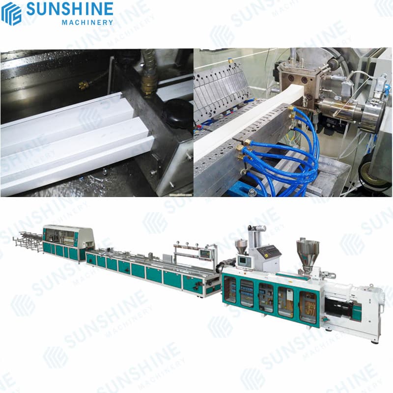 plastic profile production line