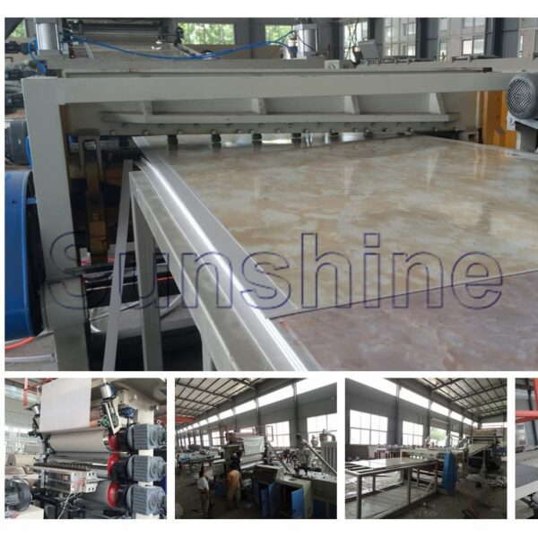 PVC Imitation Marble Sheet Machine