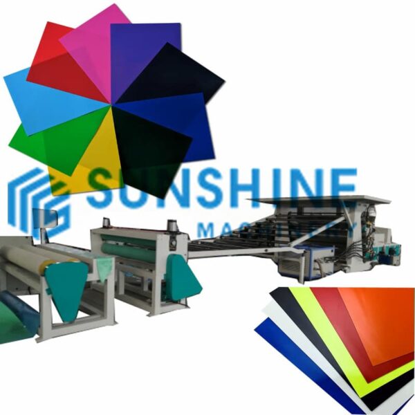 pe sheet extrusion line