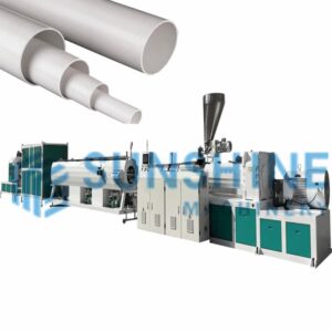 pvc dual strand pipe extrusion machine