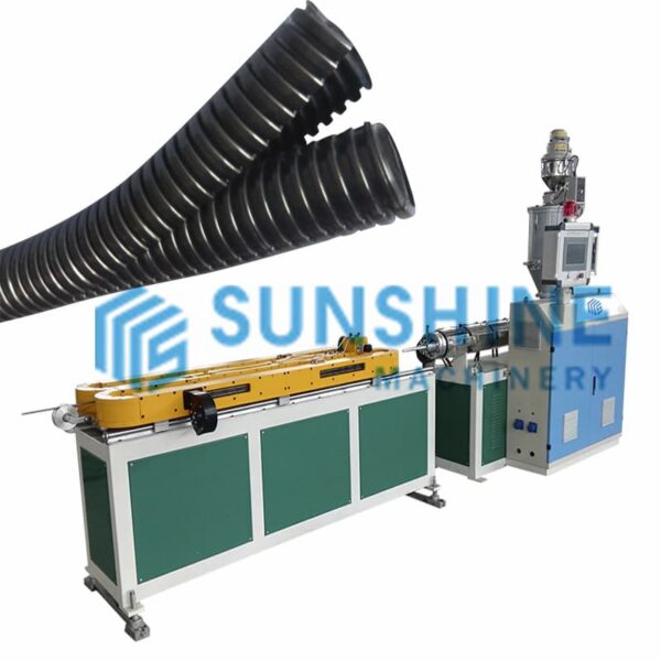 single wall corrugated pipe extruder machine