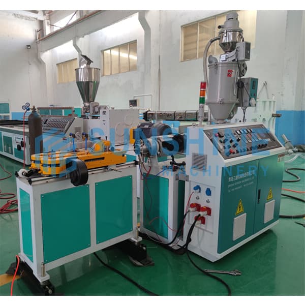 single wall corrugated pipe production line