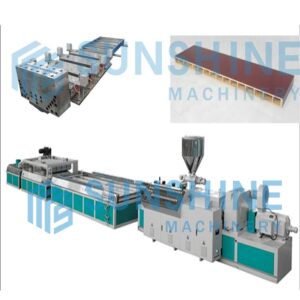 wpc door panel machine