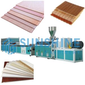 SPC wall panel machine